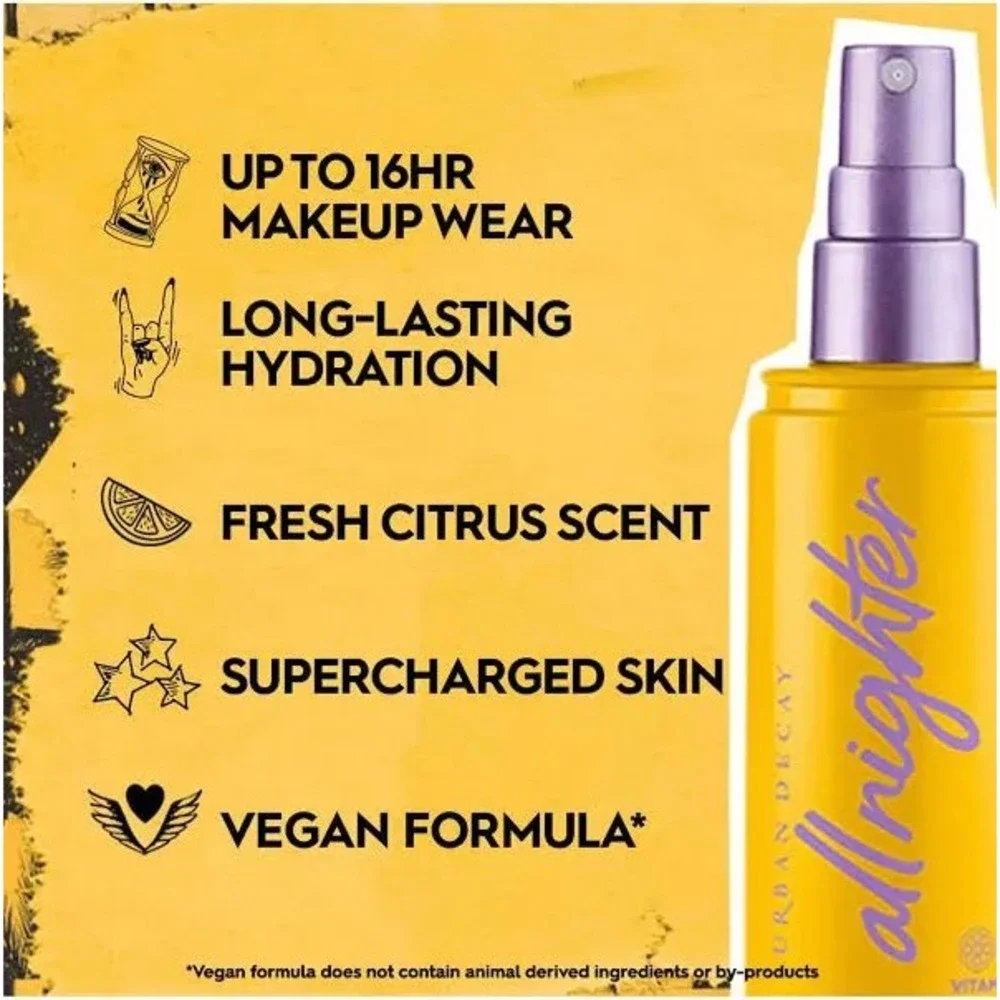NEW Urban Decay All Nighter Vitamin C Setting Makeup Spray 15ml 0.5oz